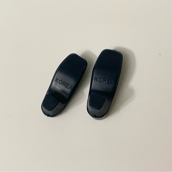 Vintage Barbie Black Shoes Doll Accessory Korea - Picture 9 of 14
